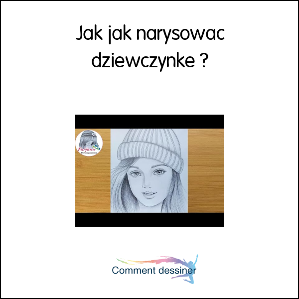 Jak jak narysować dziewczynkę